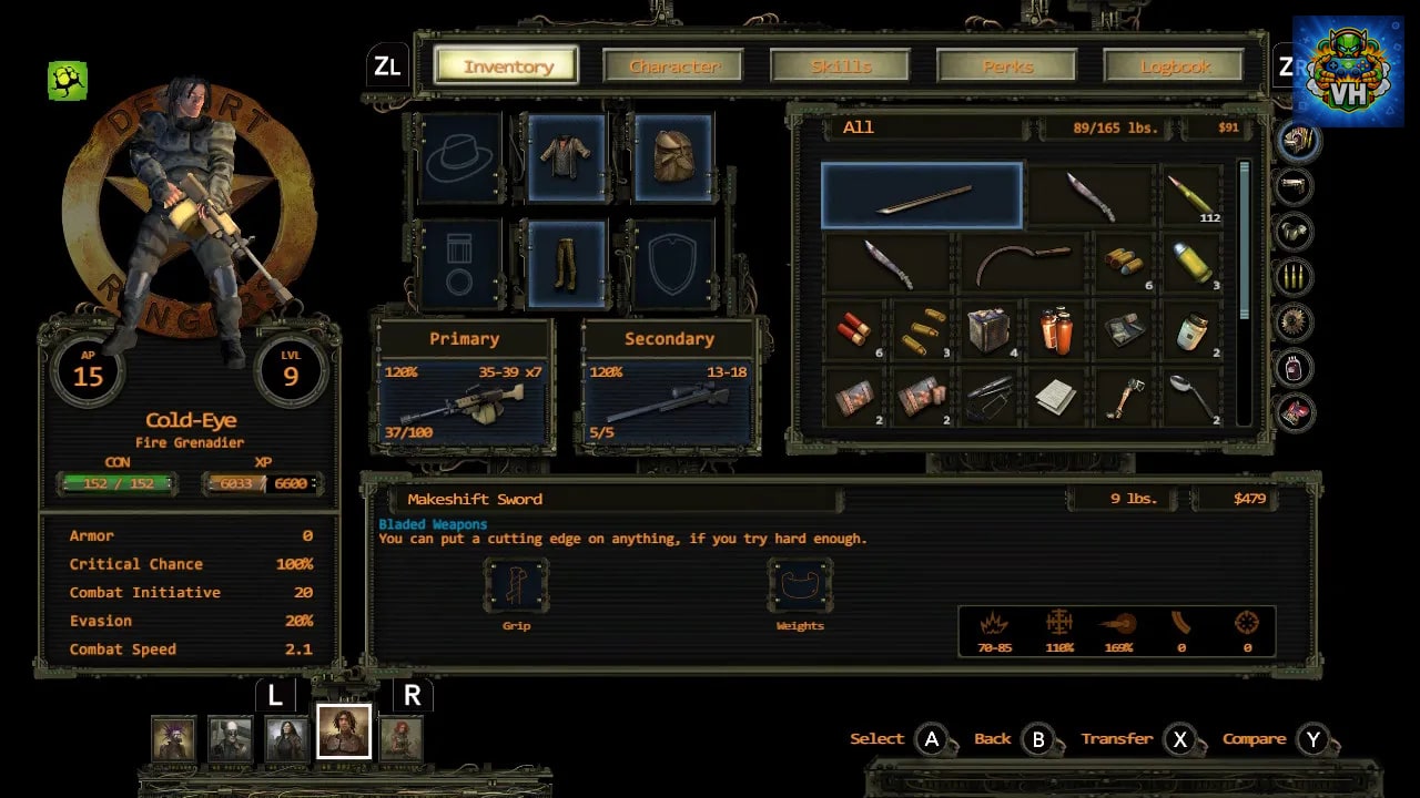Wasteland 2: Director's Cut Nintendo Switch - ảnh màn hình 2