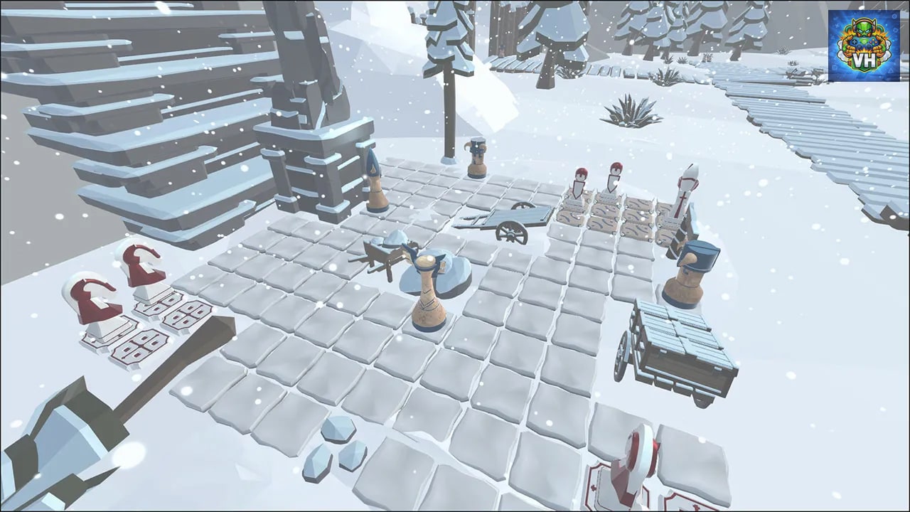 Chess Knights: Viking Lands Nintendo Switch - ảnh màn hình 2