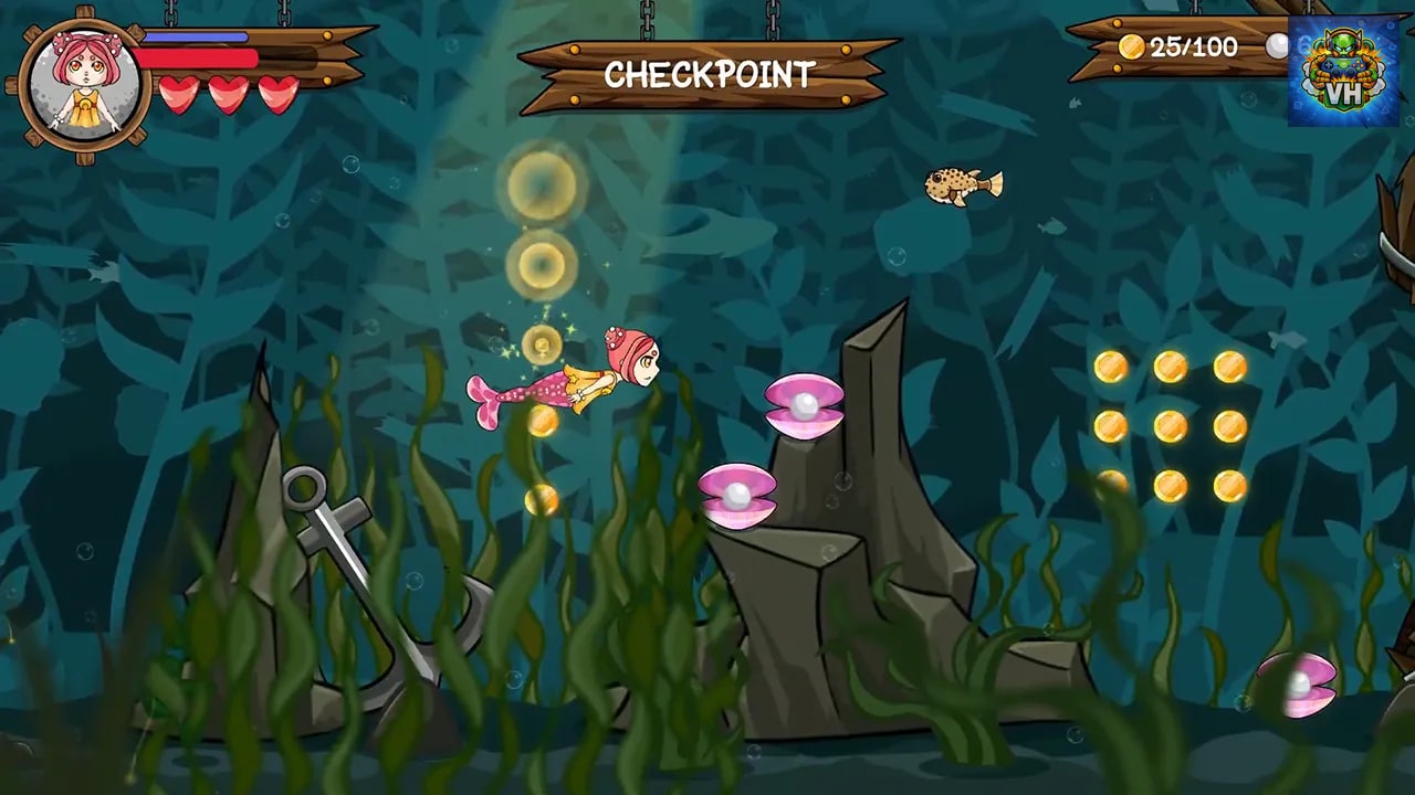 Mermaid Castle Nintendo Switch - ảnh màn hình 3