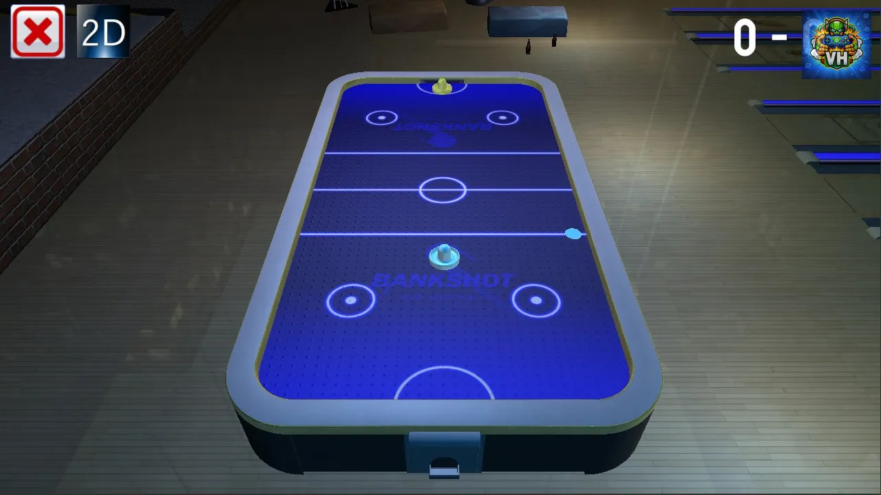 3D Air Hockey Nintendo Switch - ảnh màn hình 1
