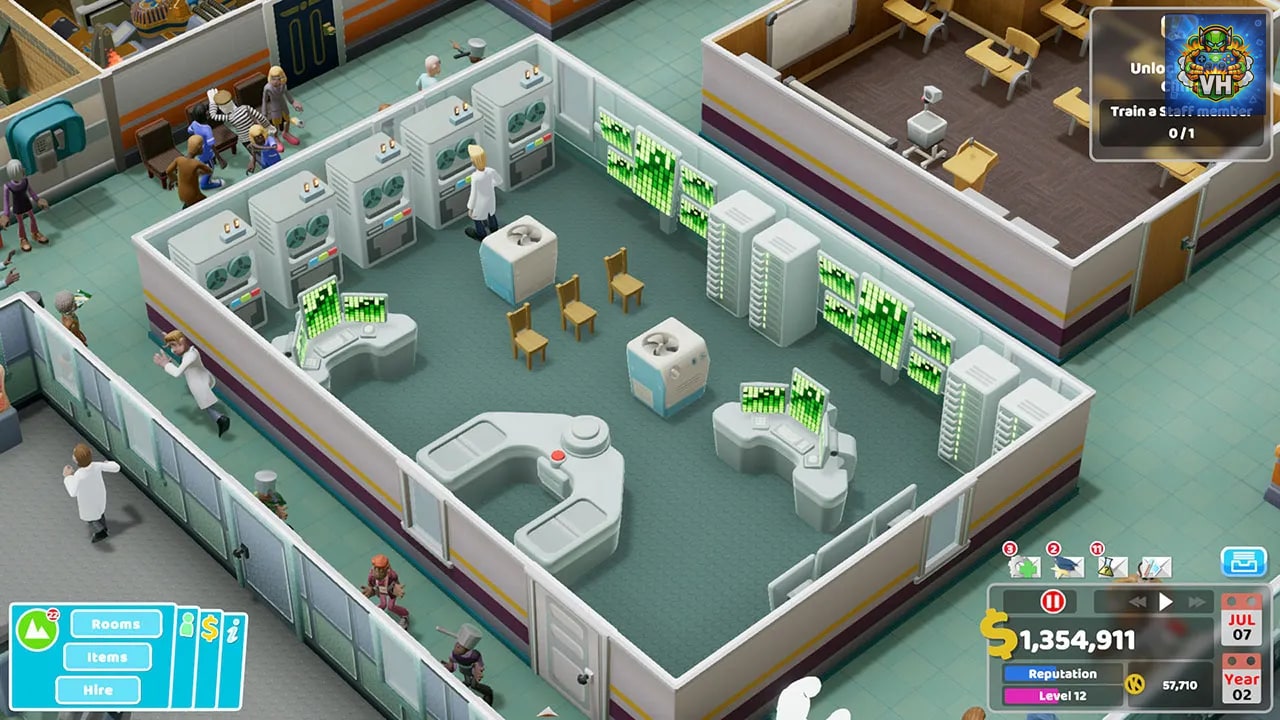 Two Point Hospital™ Nintendo Switch - ảnh màn hình 4