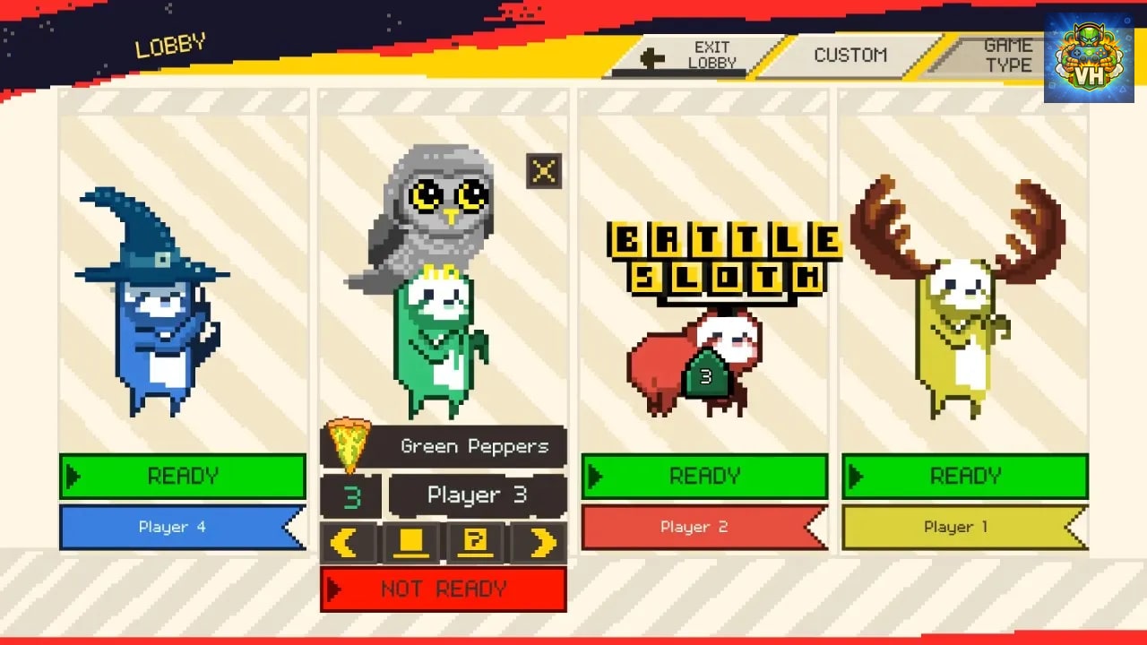 BATTLESLOTHS Nintendo Switch - ảnh màn hình 4