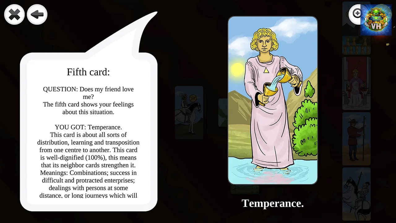 Tarot Readings Premium Nintendo Switch - ảnh màn hình 8