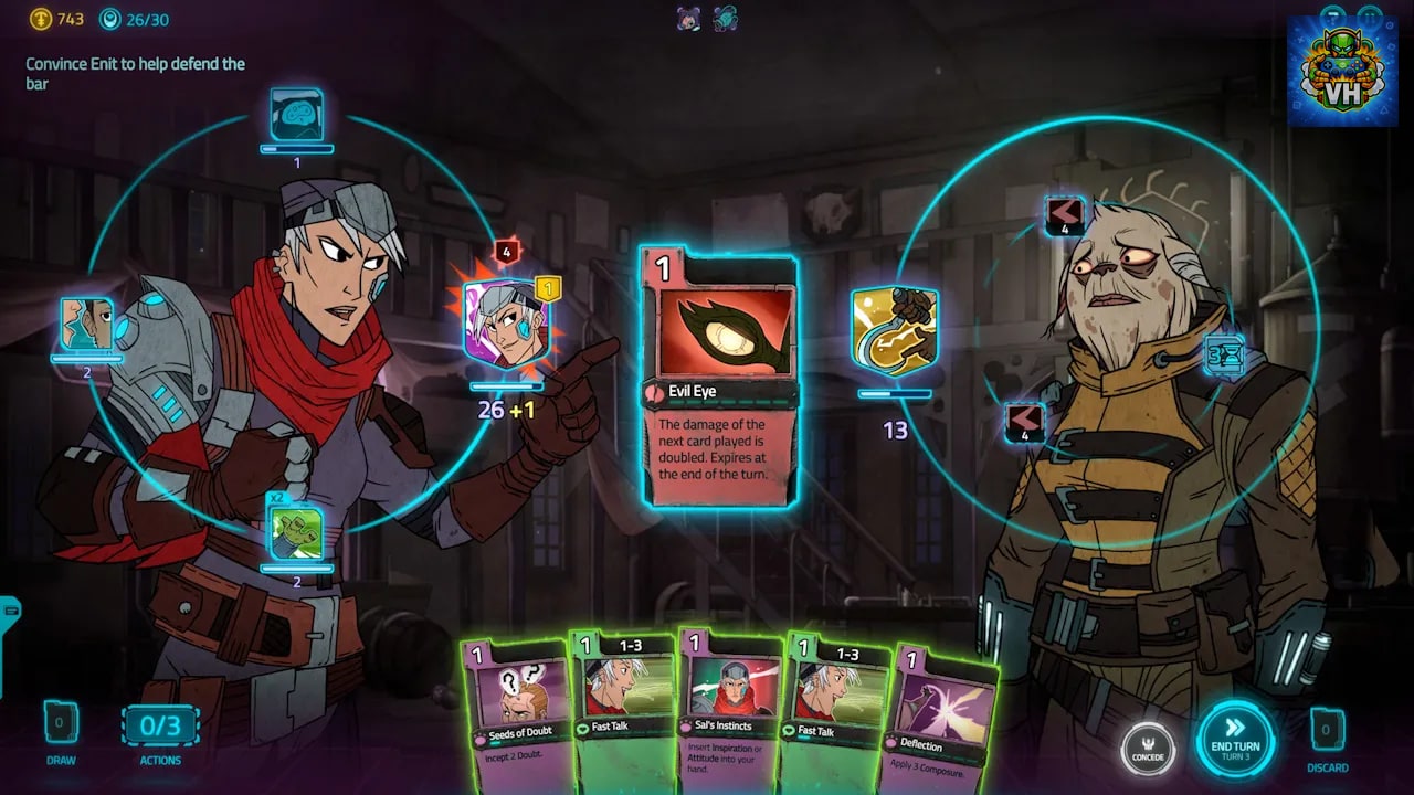 Griftlands Nintendo Switch - ảnh màn hình 1