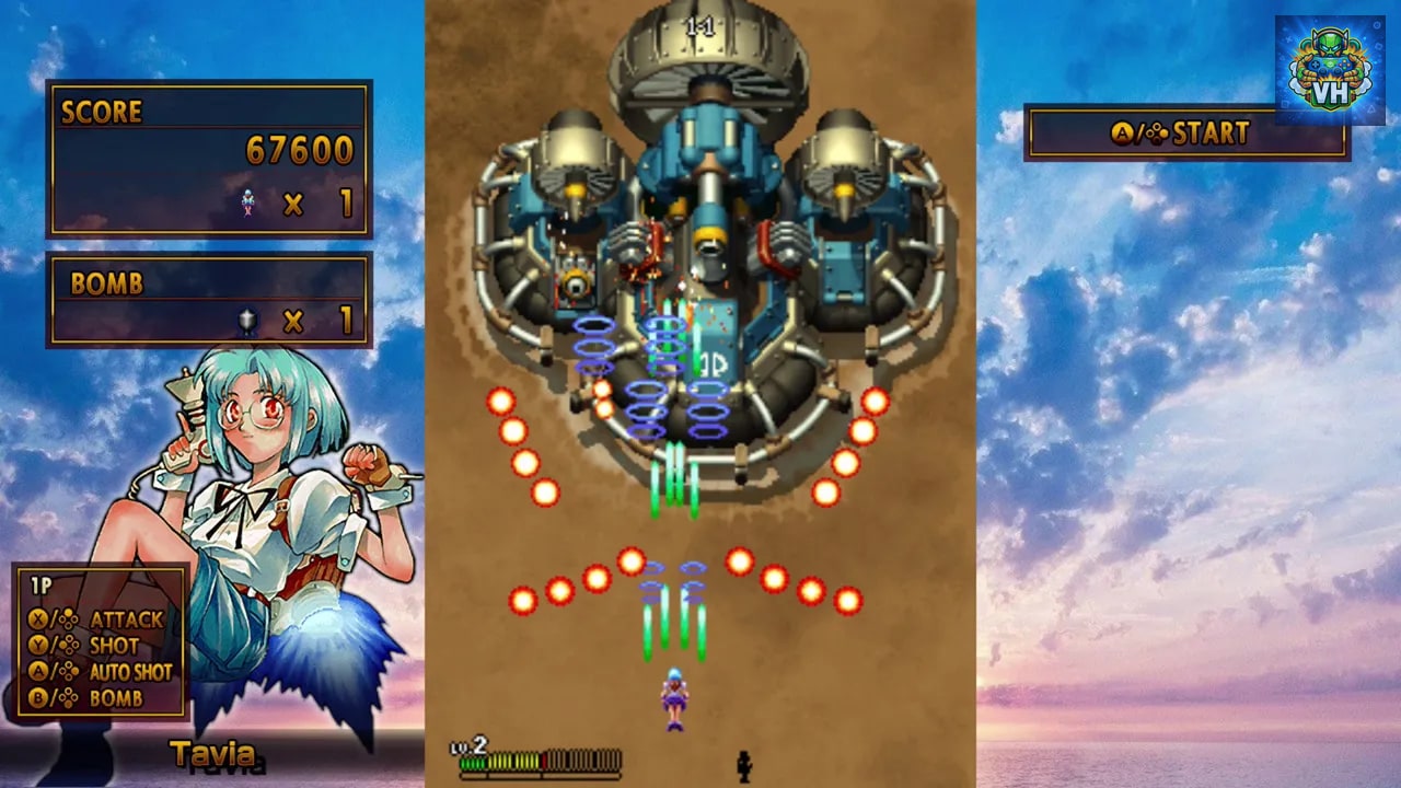 Psikyo Shooting Stars Bravo Nintendo Switch - ảnh màn hình 2