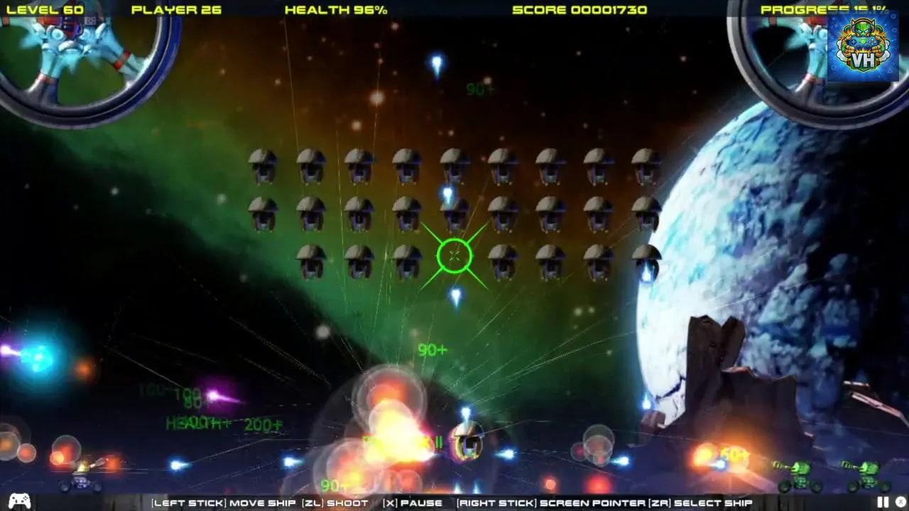 Ace Invaders Nintendo Switch - ảnh màn hình 4