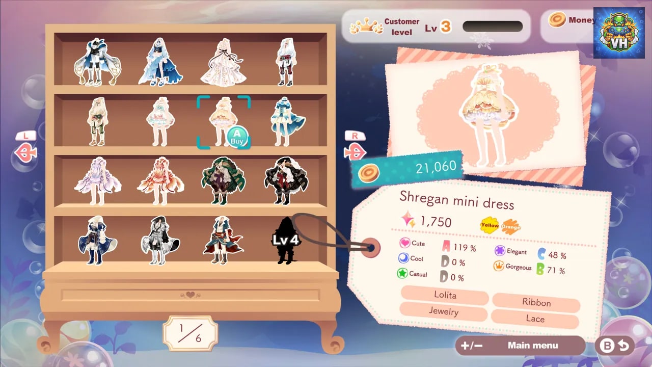 SELFY COLLECTION The dream fashion stylist! Nintendo Switch - ảnh màn hình 5