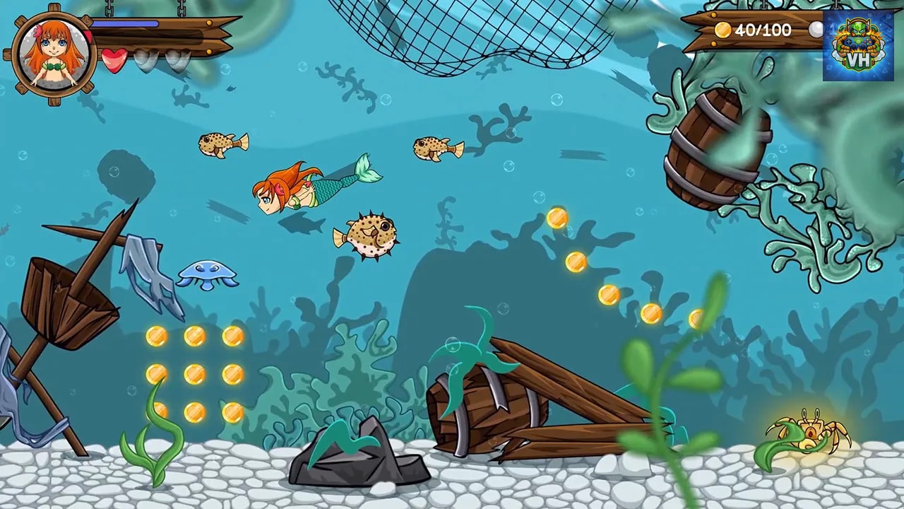 Mermaid Castle Nintendo Switch - ảnh màn hình 2