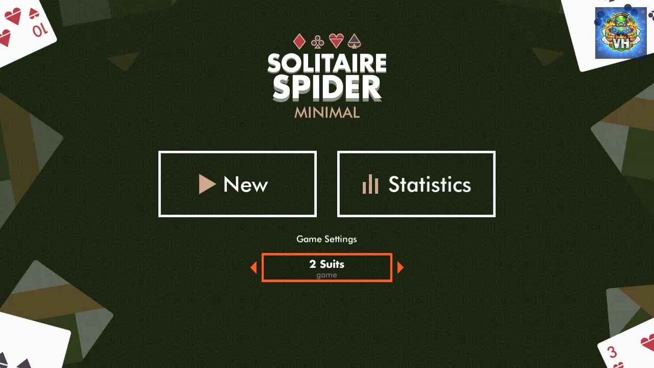Solitaire Spider Minimal Nintendo Switch - ảnh màn hình 3
