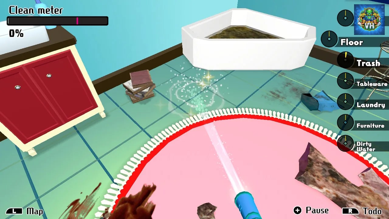 House Cleaning Survival Nintendo Switch - ảnh màn hình 7