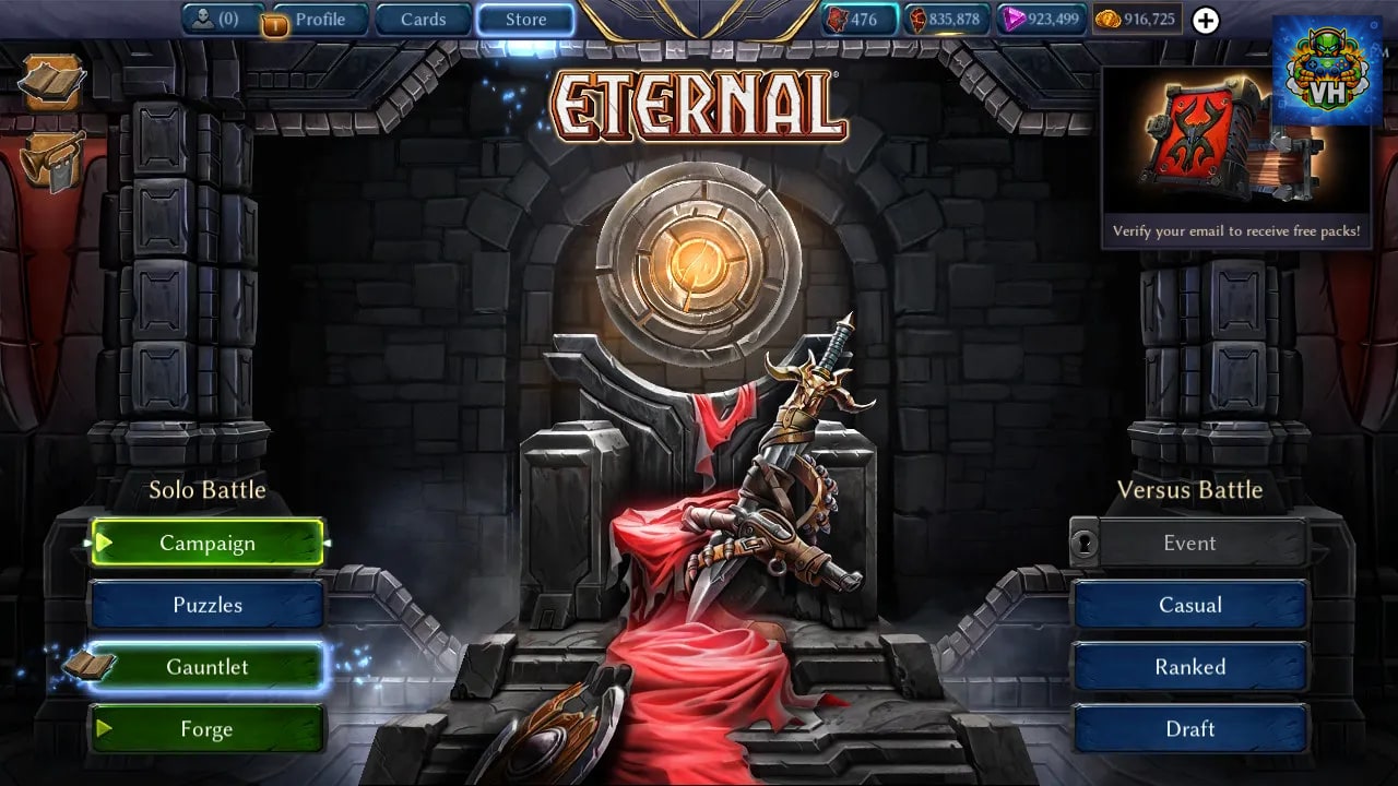 Eternal Card Game Nintendo Switch - ảnh màn hình 5