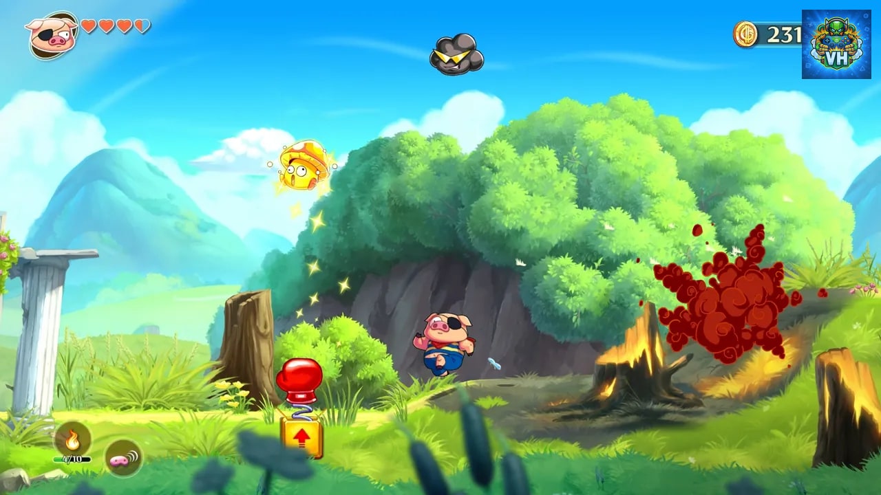 Monster Boy and the Cursed Kingdom Nintendo Switch - ảnh màn hình 2