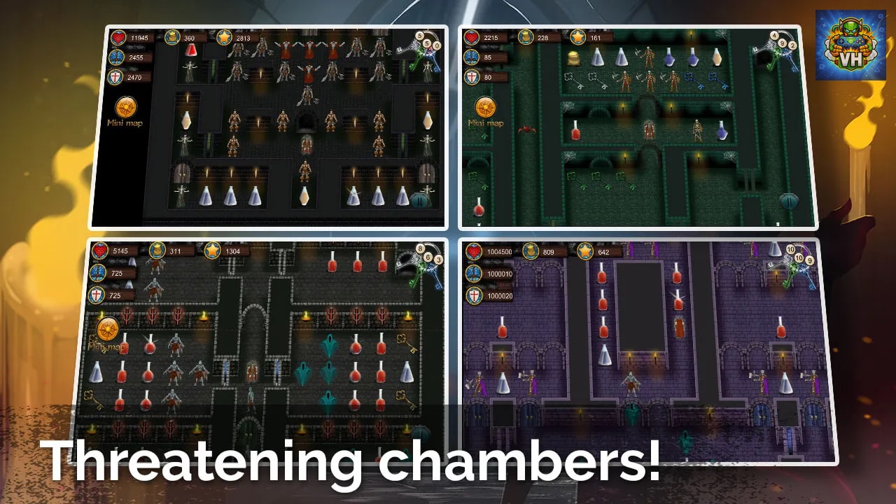 Dark Tower: RPG Dungeon Puzzle Nintendo Switch - ảnh màn hình 3