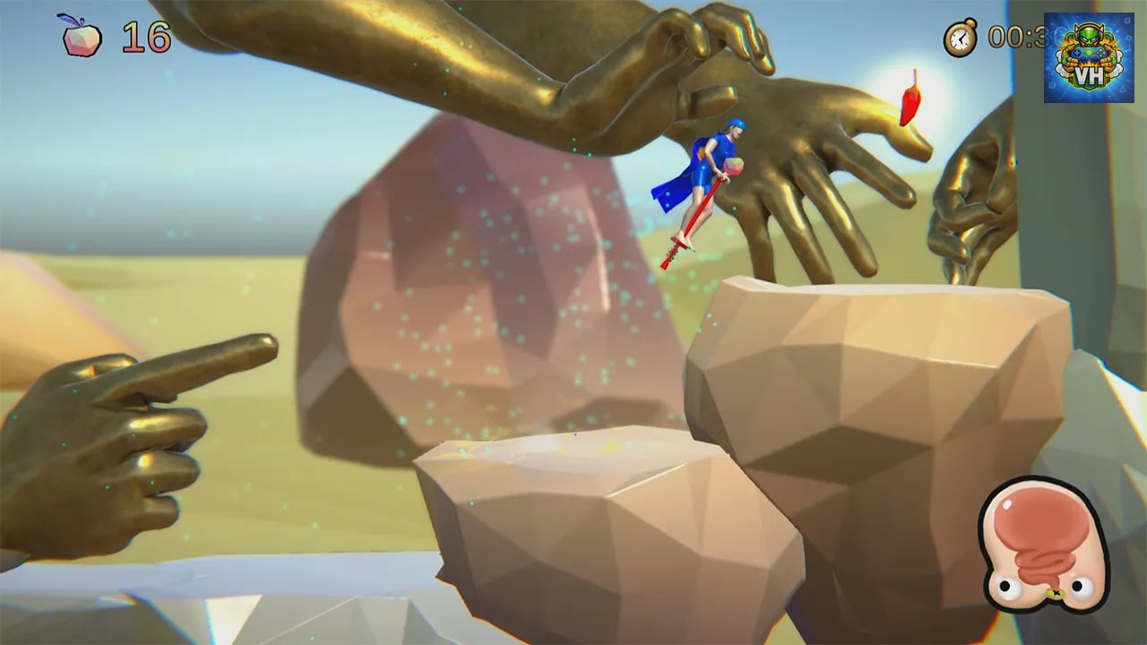 Human Rocket Person Nintendo Switch - ảnh màn hình 2