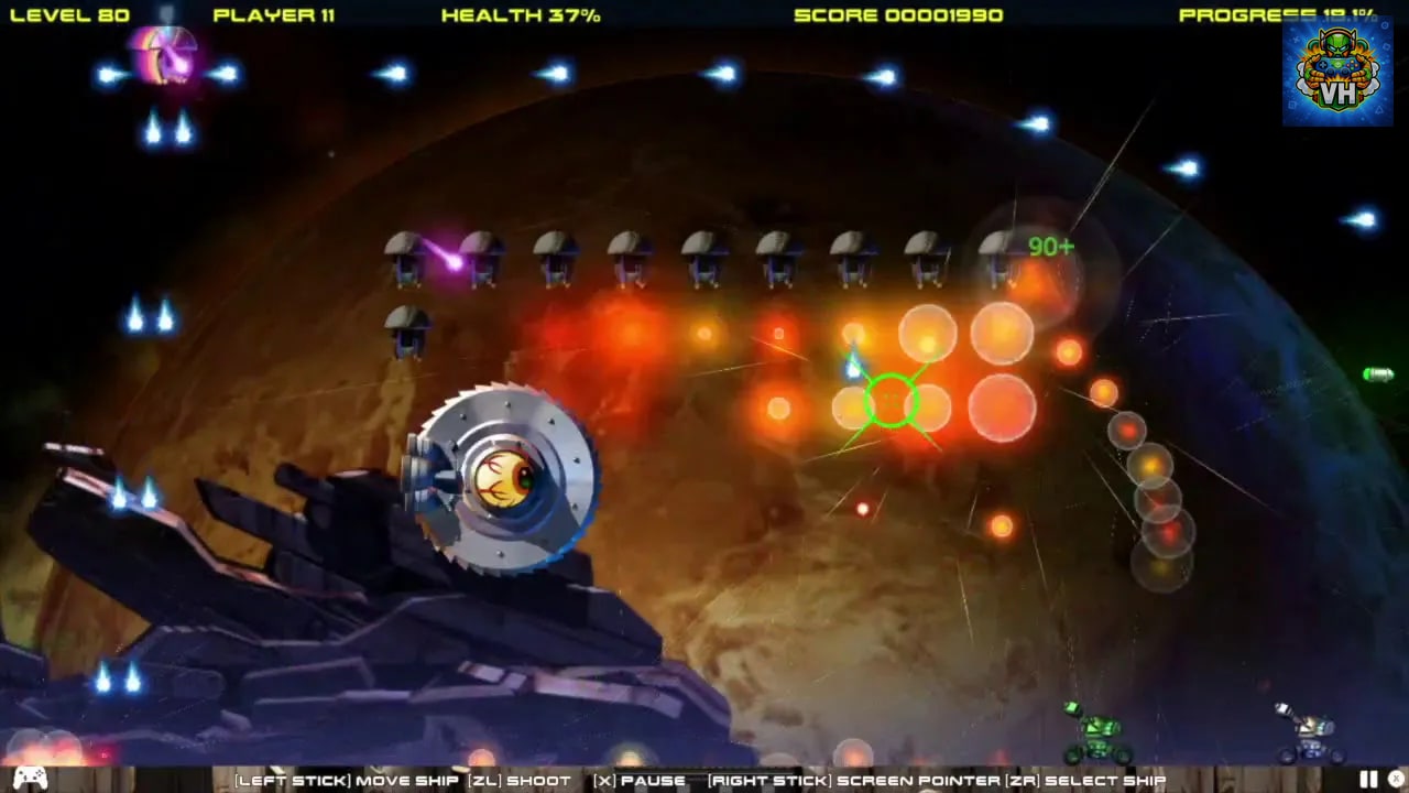Ace Invaders Nintendo Switch - ảnh màn hình 1
