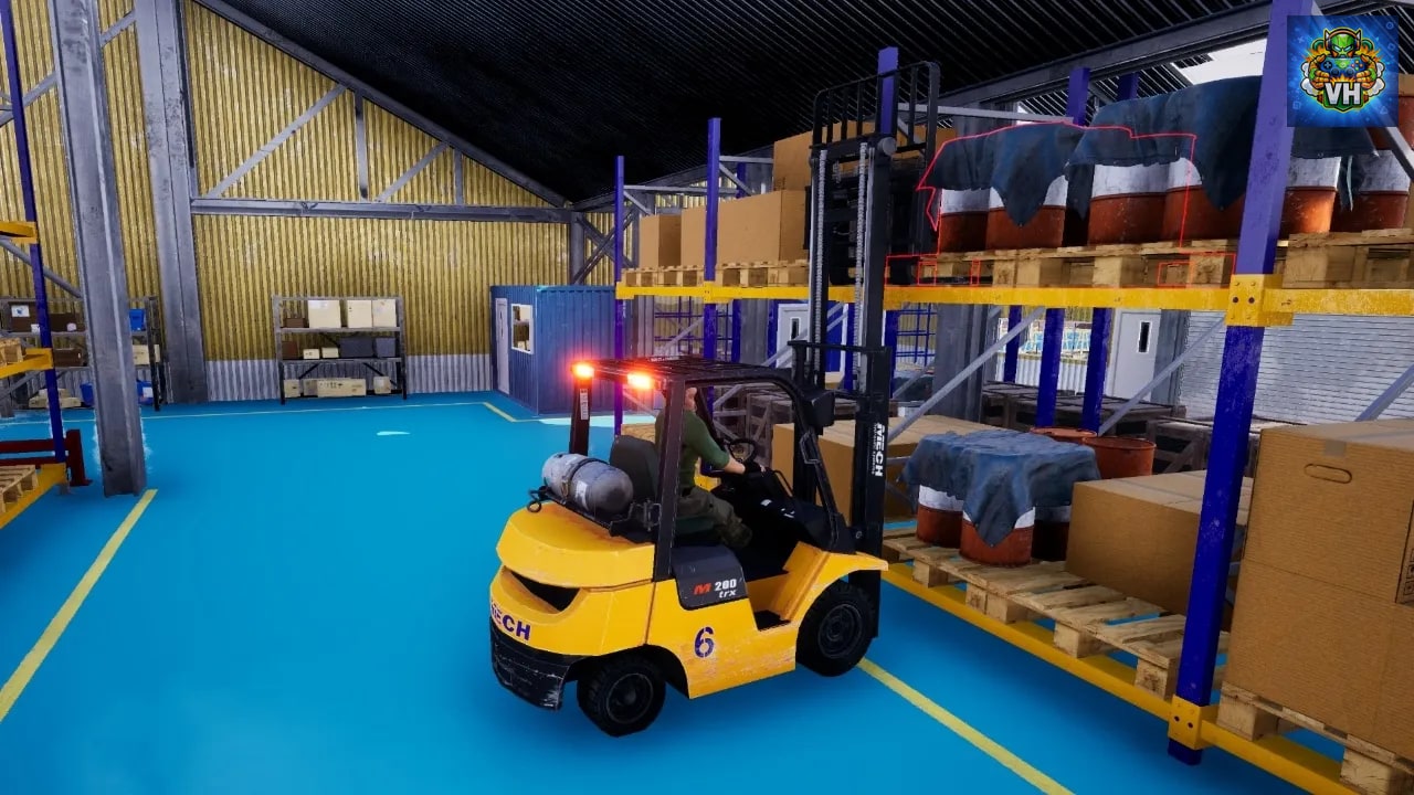 Forklift - The Simulation Nintendo Switch - ảnh màn hình 3