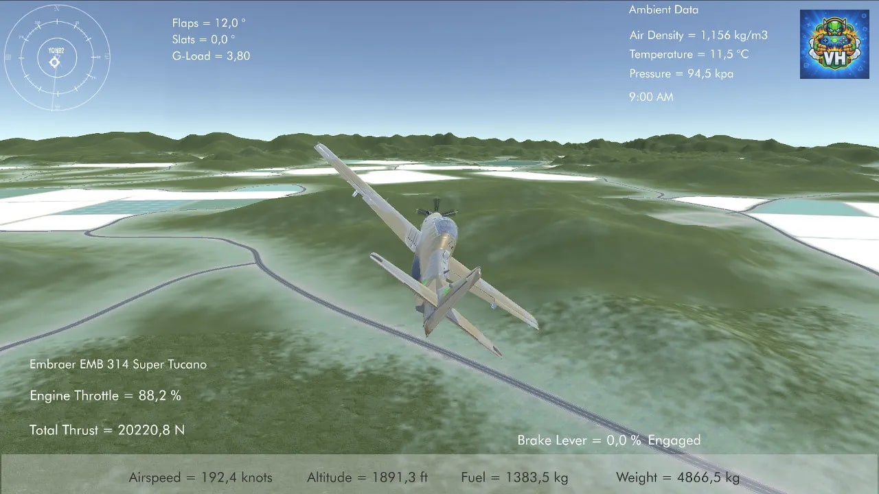 Pro Flight Simulator Nintendo Switch - ảnh màn hình 4