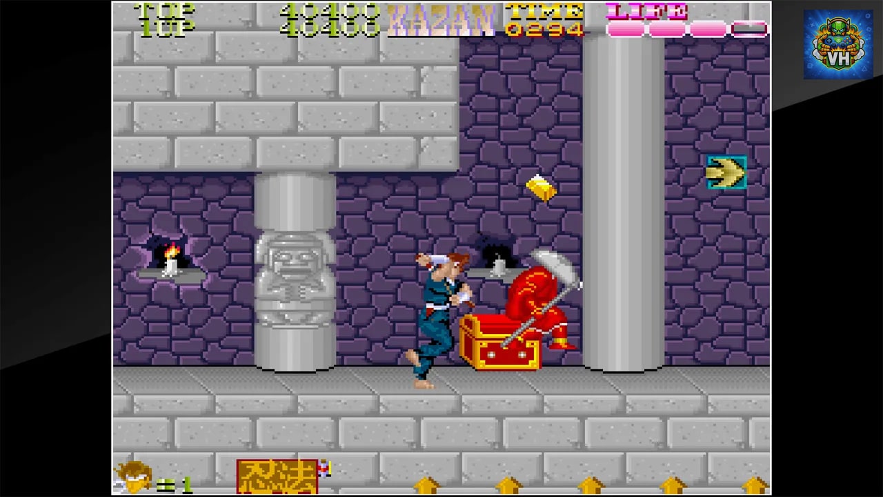 Arcade Archives Ninja Kazan Nintendo Switch - ảnh màn hình 5