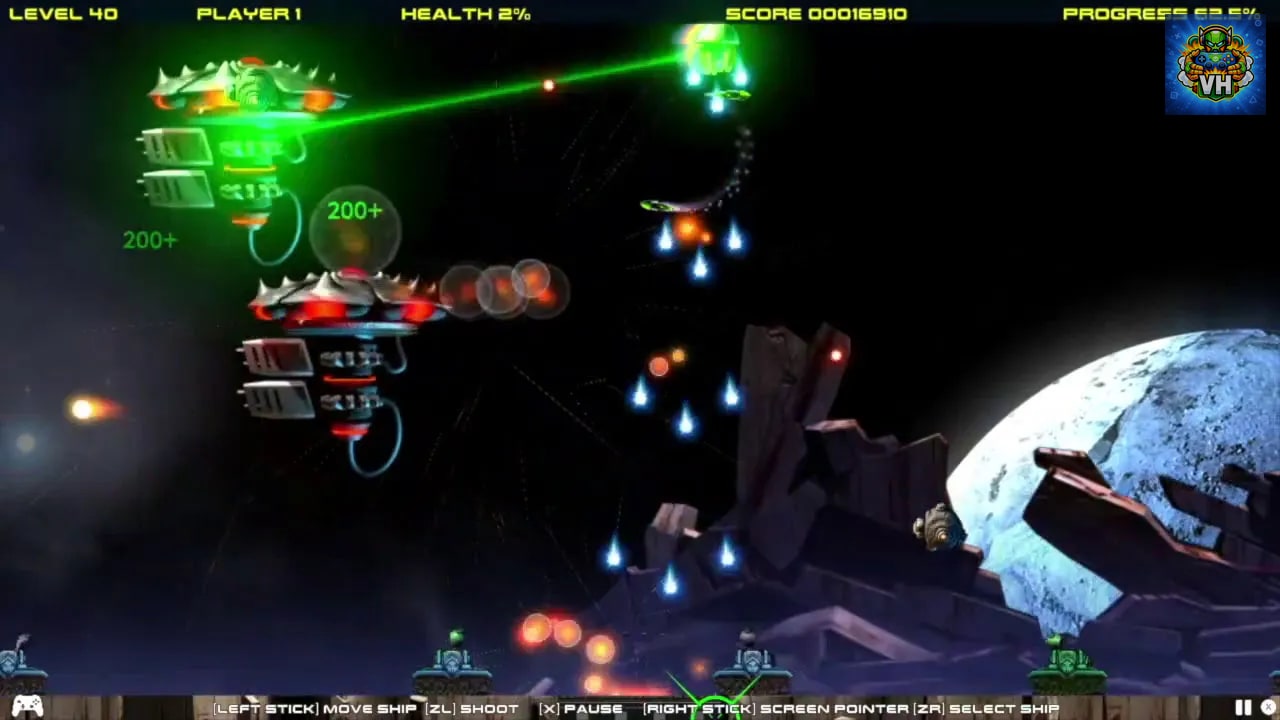 Ace Invaders Nintendo Switch - ảnh màn hình 2