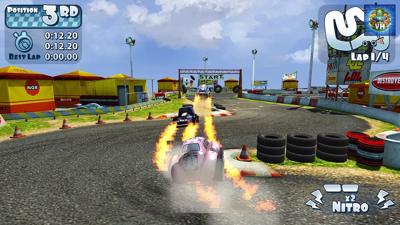 Mini Motor Racing X Nintendo Switch - ảnh màn hình 2
