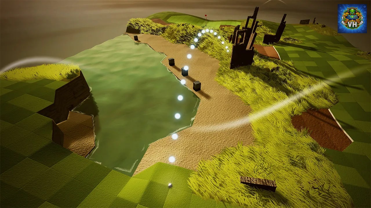 A Little Golf Journey Nintendo Switch - ảnh màn hình 6