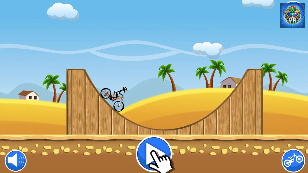 Mountain Bike Hill Climb Race: Real 2D Arcade Dirt Racing Games Nintendo Switch - ảnh màn hình 4