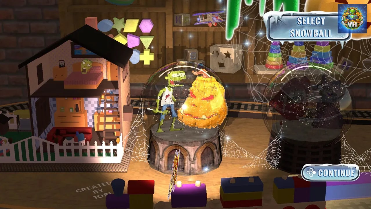 Halloween Snowball Bubble Nintendo Switch - ảnh màn hình 2