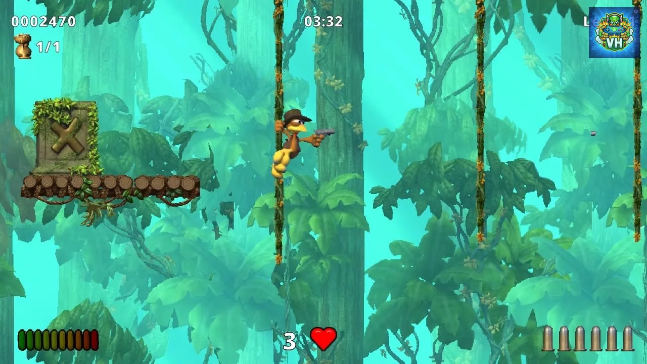 Moorhuhn Jump and Run 'Traps and Treasures' Nintendo Switch - ảnh màn hình 2