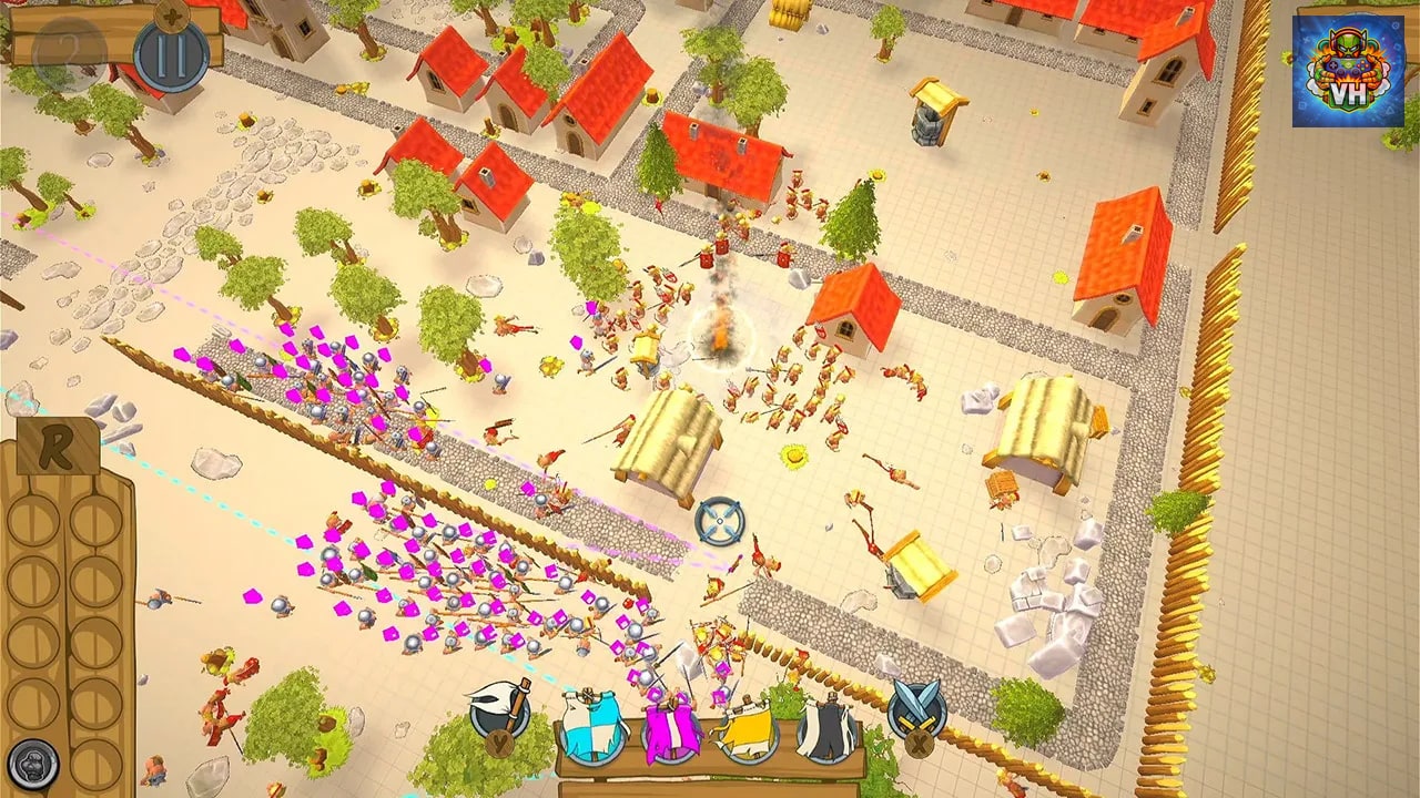 Gallic Wars: Battle Simulator Nintendo Switch - ảnh màn hình 5