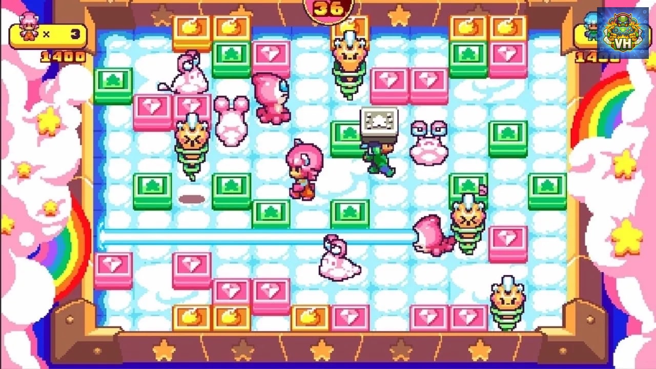Pushy and Pully in Blockland Nintendo Switch - ảnh màn hình 3