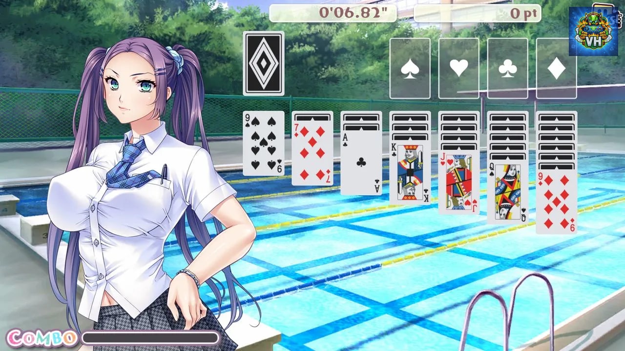 Pretty Girls Klondike Solitaire Nintendo Switch - ảnh màn hình 5