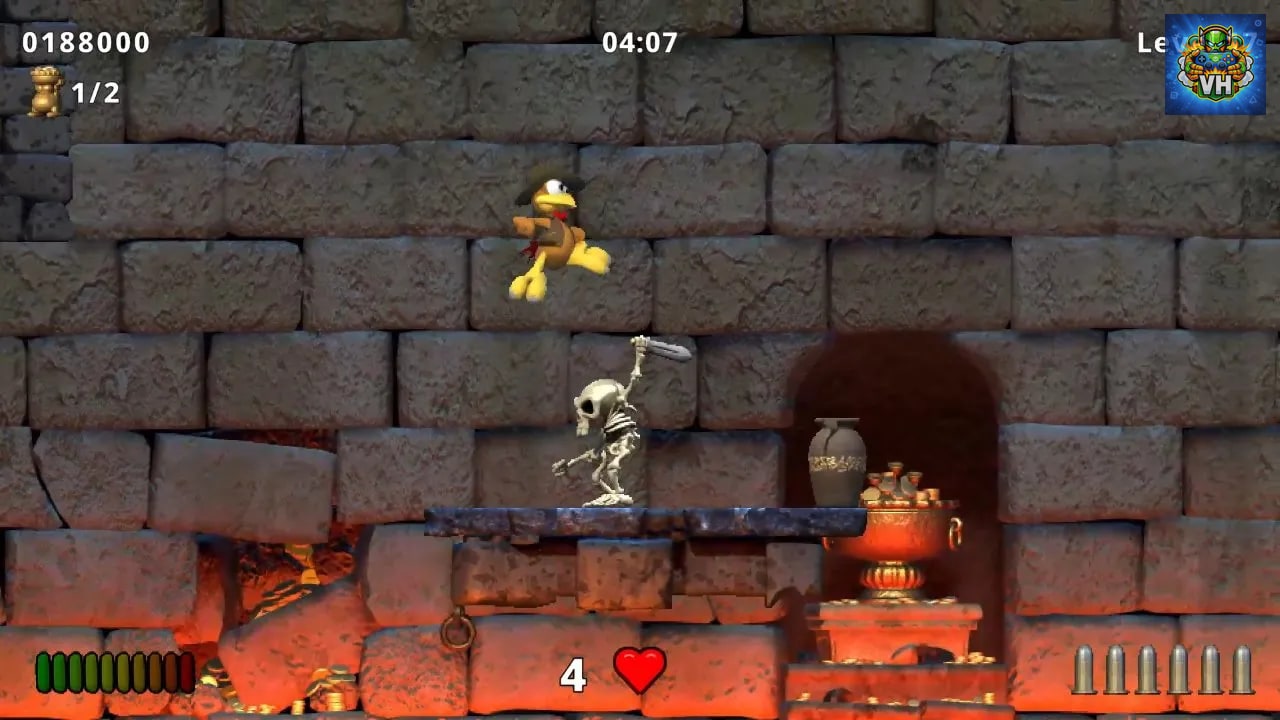 Moorhuhn Jump and Run 'Traps and Treasures' Nintendo Switch - ảnh màn hình 7
