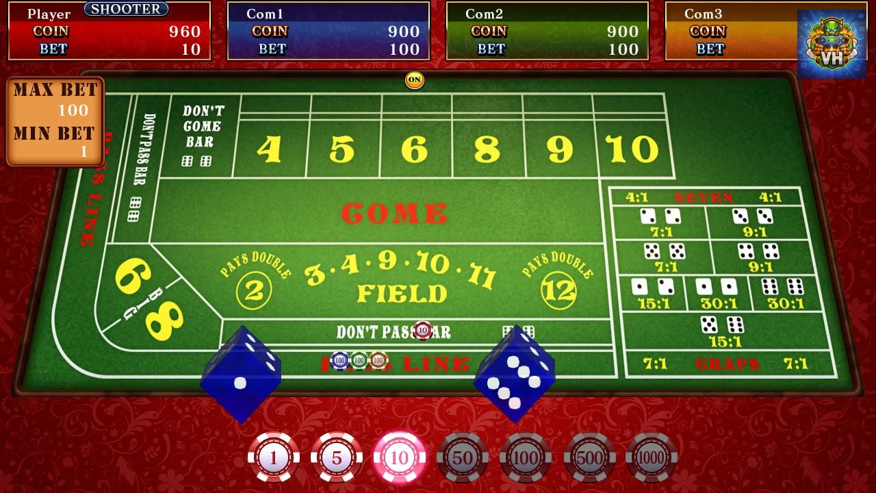 The Casino -Roulette, Video Poker, Slot Machines, Craps, Baccarat- Nintendo Switch - ảnh màn hình 2
