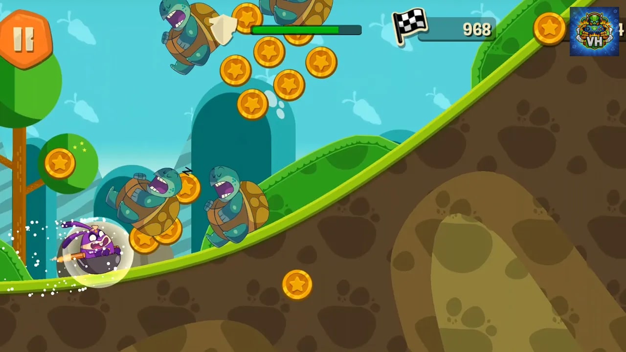Rocket Rabbit - Coin Race Nintendo Switch - ảnh màn hình 3