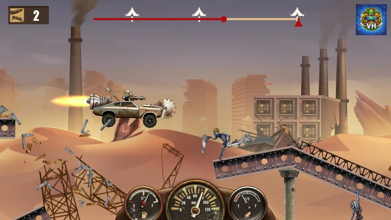 Zombie Hill Race Nintendo Switch - ảnh màn hình 5