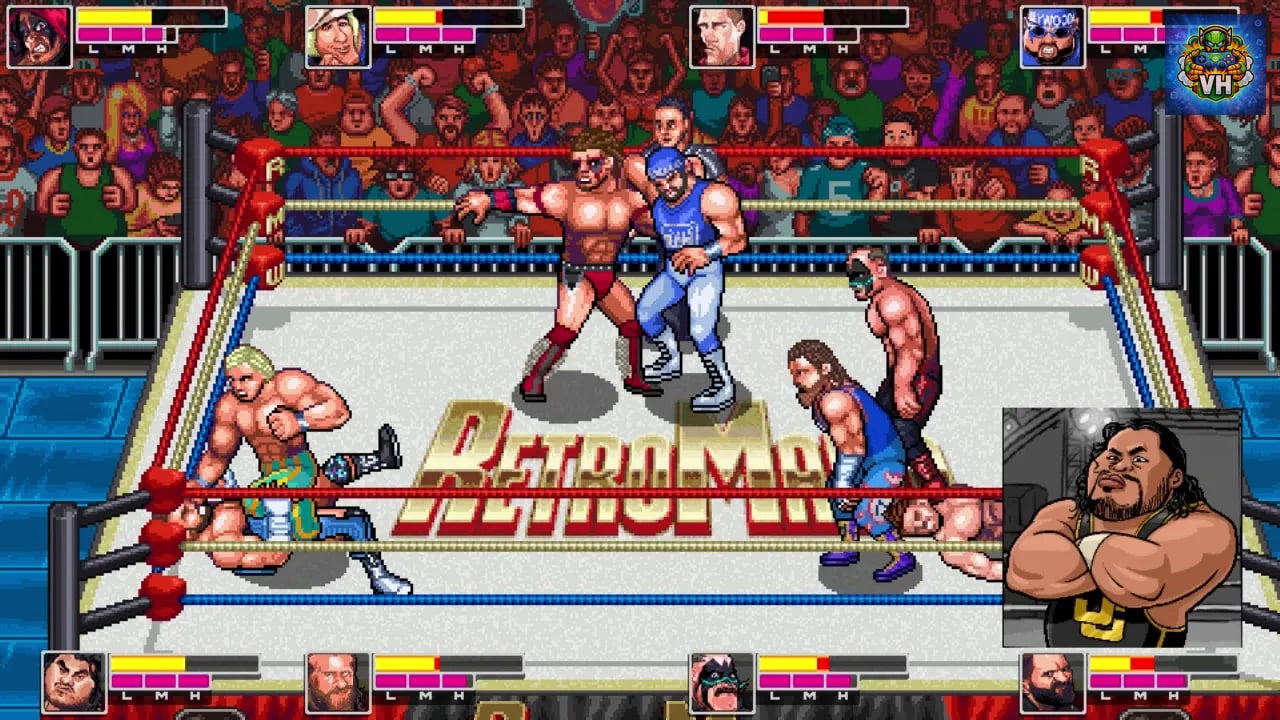 RetroMania Wrestling Nintendo Switch - ảnh màn hình 1