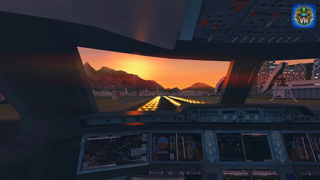 Airplane Flight Simulator Nintendo Switch - ảnh màn hình 2