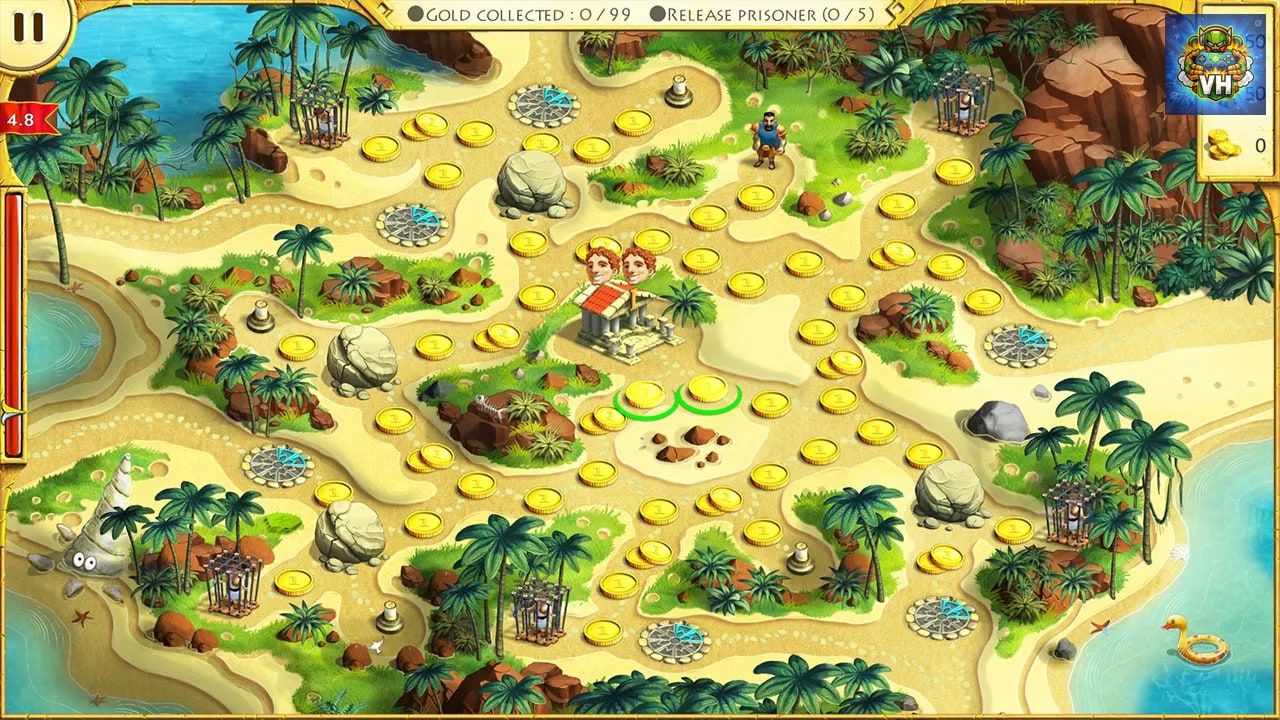 12 Labours of Hercules II: The Cretan Bull Nintendo Switch - ảnh màn hình 6