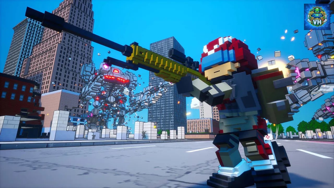 圓滾地球變四方!? 數位方塊地球防衛軍 EARTH DEFENSE FORCE: WORLD BROTHERS Nintendo Switch - ảnh màn hình 3