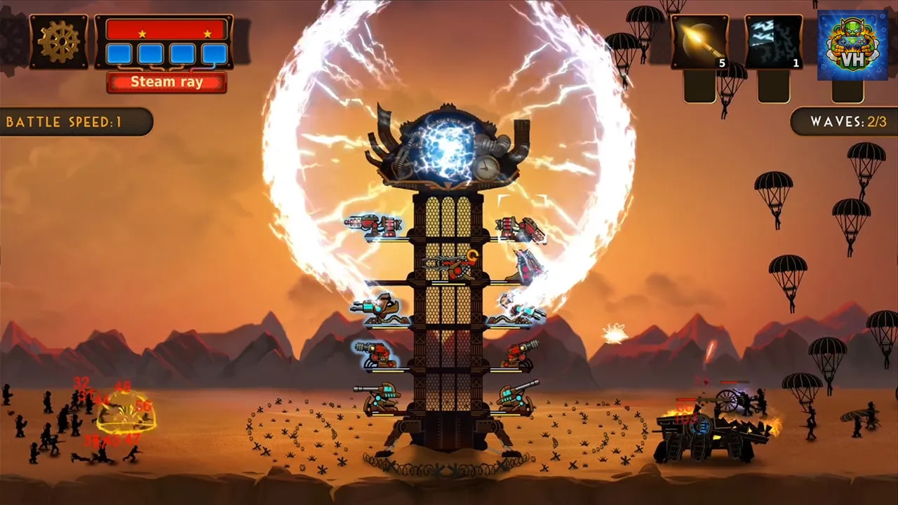 Steampunk Tower 2 Nintendo Switch - ảnh màn hình 4