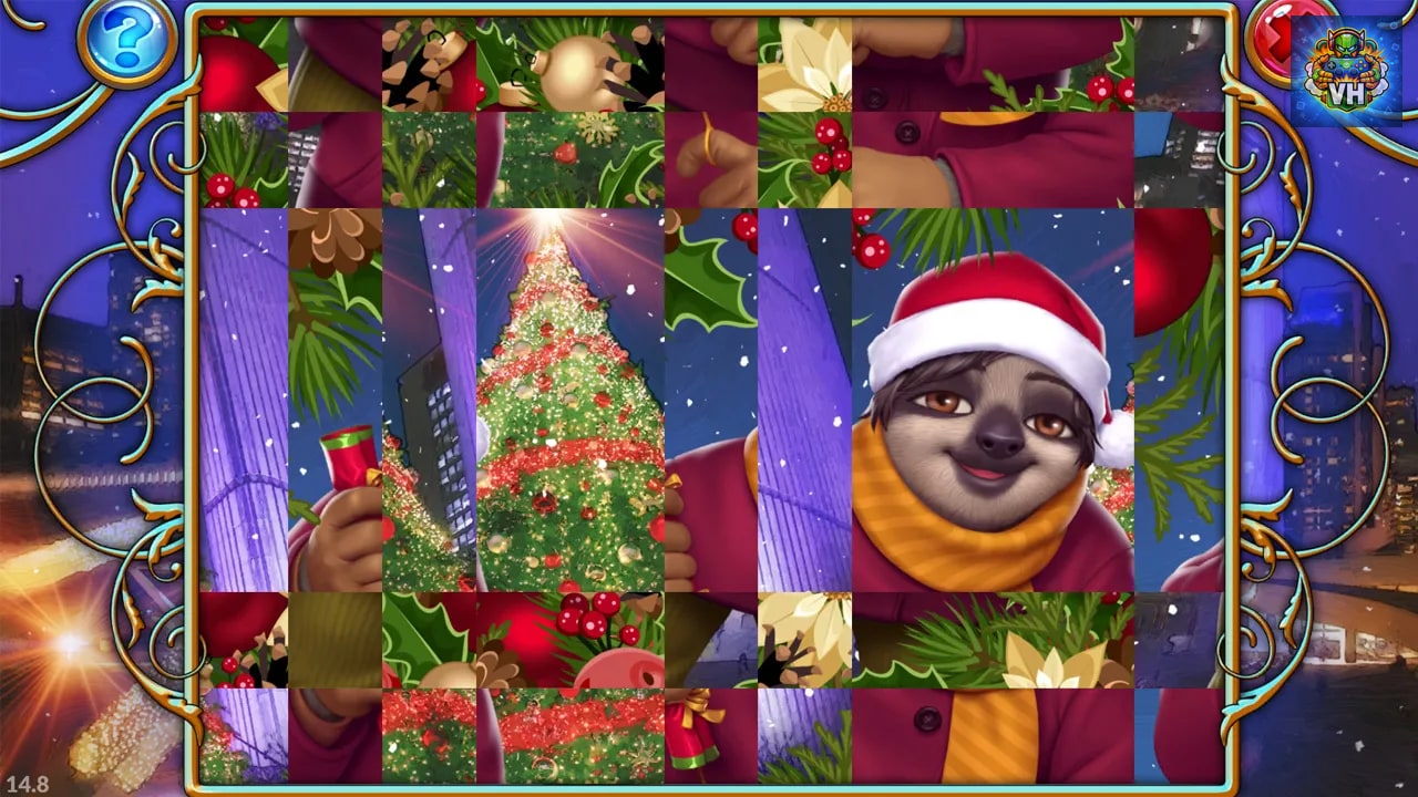 Travel Mosaics 6: Christmas Around the World Nintendo Switch - ảnh màn hình 2