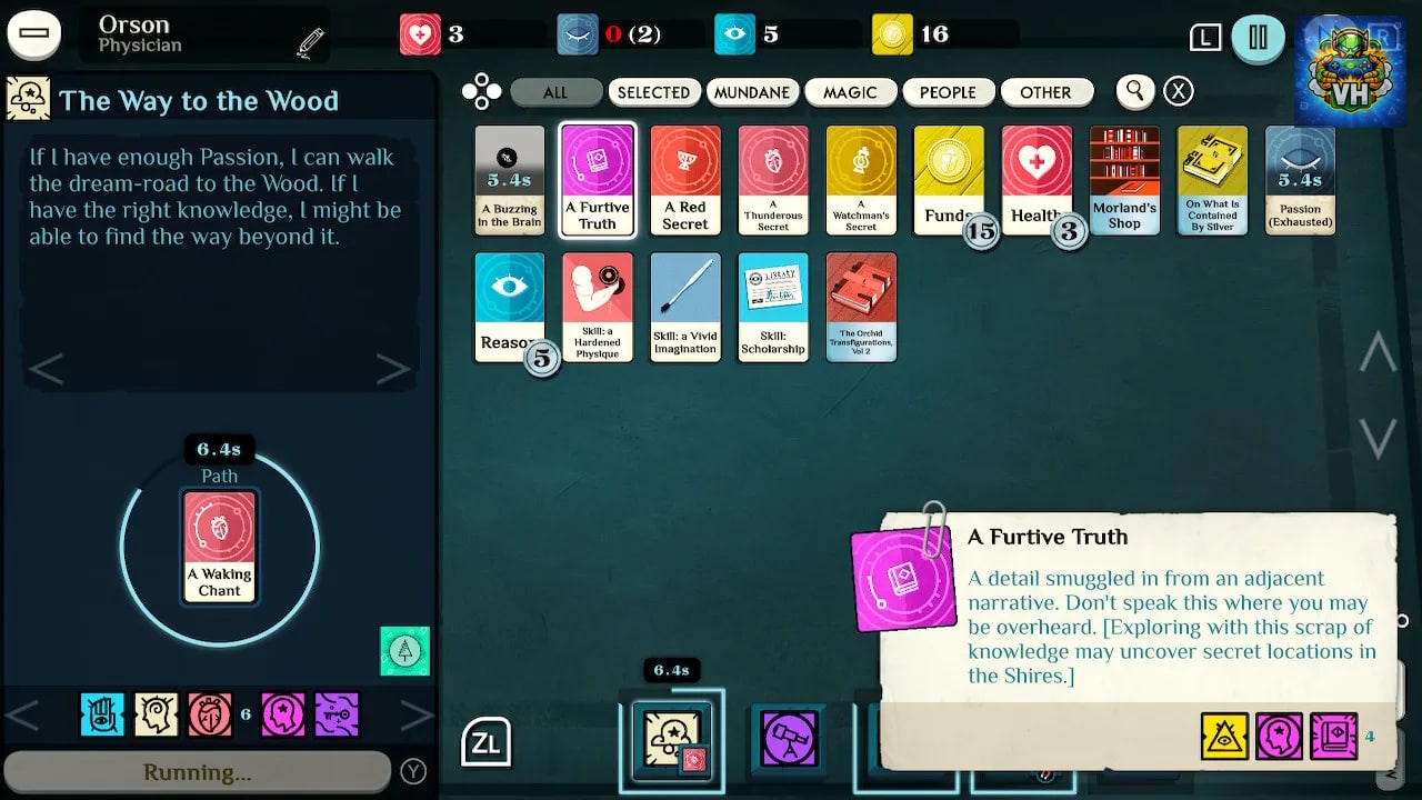 Cultist Simulator: Initiate Edition Nintendo Switch - ảnh màn hình 1