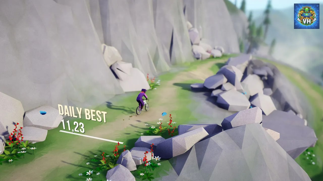 Lonely Mountains: Downhill Nintendo Switch - ảnh màn hình 4