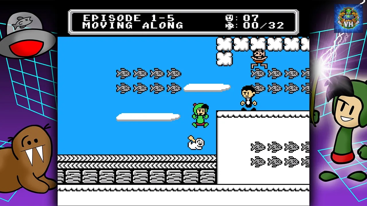Alfonzo's Arctic Adventure Nintendo Switch - ảnh màn hình 1