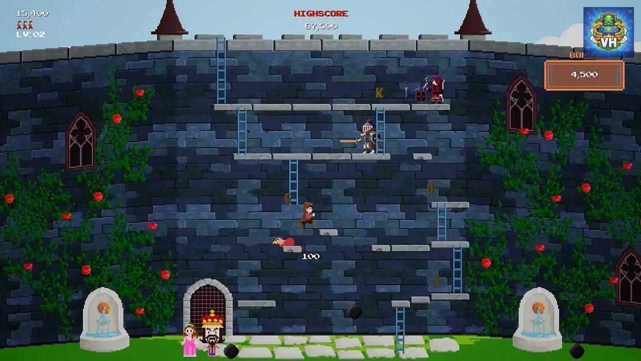 Castle Kong Nintendo Switch - ảnh màn hình 4