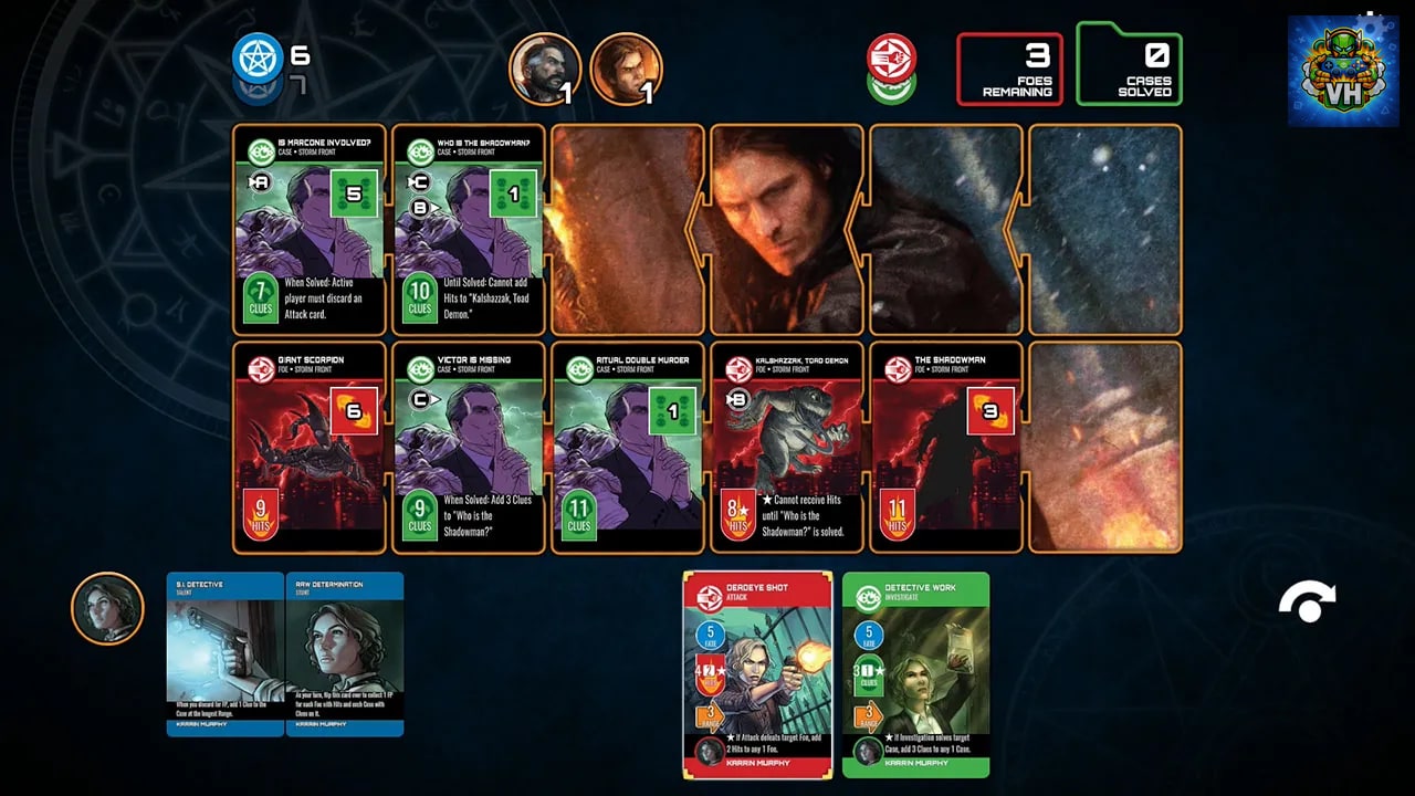 The Dresden Files Cooperative Card Game Nintendo Switch - ảnh màn hình 2