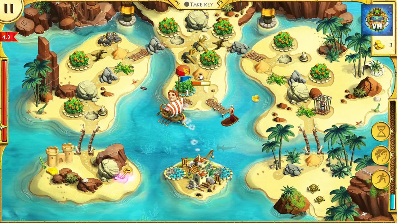12 Labours of Hercules II: The Cretan Bull Nintendo Switch - ảnh màn hình 3