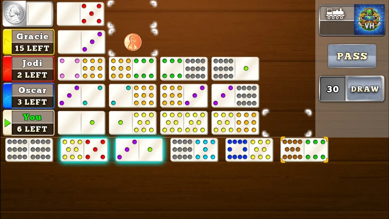 Mexican Train Dominoes Gold Nintendo Switch - ảnh màn hình 1