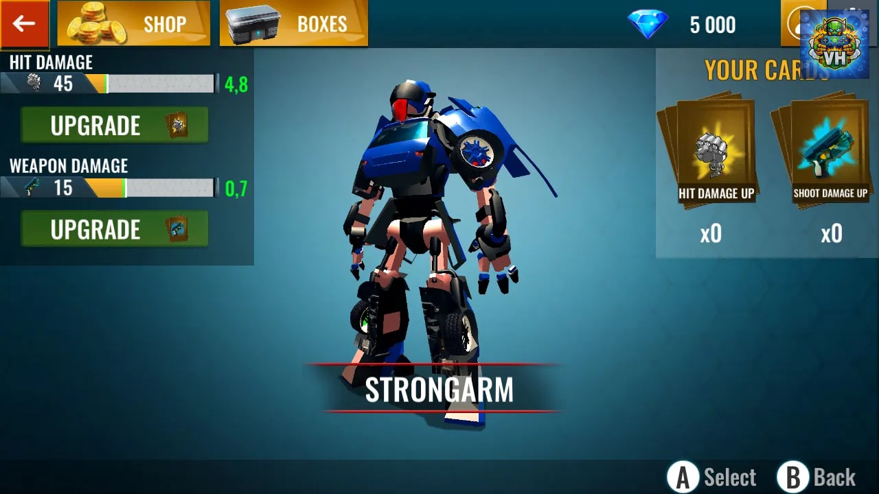 Robot Car War: Transform Battle Machines Nintendo Switch - ảnh màn hình 4
