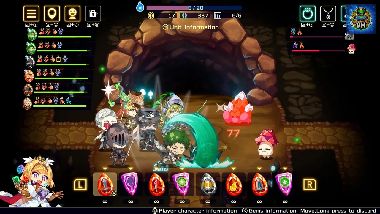 Vivid Knight Nintendo Switch - ảnh màn hình 1